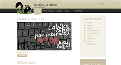 Desktop Screenshot of it-line.lv